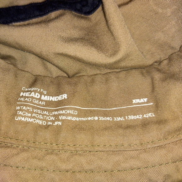 WTAPS,Head Minder Bucket Hat.Khaki Cat. Figuration - Picture 6 of 9